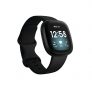 Fitbit Versa 3 Health & Fitness Smartwatch, Black/Black Aluminum