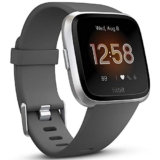 Fitbit Versa Lite Smartwatch, Charcoal
