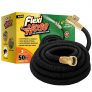 Flexi Hose The Ultimate No-Kink Flexible Water Hose (Black, 50 FT)