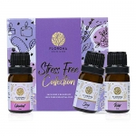 FLORONA Stress Relief Blend Therapeutic Grade Essential Oil Kit, 3/10mL