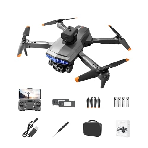 Foldable Drone, Remote-controlled Quadcopter, 4K Dual Camera Dual-Battery