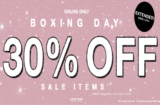 Forever 21 – Boxing Day Sale
