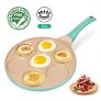 FRUITEAM Blini Pancake Pan Nonstick Griddle,10 Inch