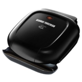 George Foreman 2-Serving Classic Plate Electric Indoor Grill and Panini Press