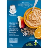 GERBER Cereal Stage 4, Apples & Oranges with Multigrain, 227 Grams, 6 Pack