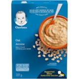 GERBER CEREAL Stage 1 – Oat, Baby Food, Cereals, Starter Stage, 227 g, 6 Pack