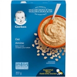GERBER CEREAL Stage 1 – Oat, Baby Food, Cereals, Starter Stage, 227 g, 6 Pack