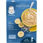 GERBER CEREAL Stage 2 – Rice and Banana, Baby Food, 227 g, 6 Pack