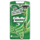 Gillette Sensor3 Conditioning Shave Disposable Razor 4 Count