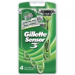 Gillette Sensor3 Conditioning Shave Disposable Razor 4 Count