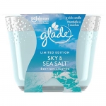 Glade Triple Wick Air Freshener Candle – Sky & Sea Salt