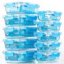 Glass Meal Prep Containers [10 Pack]