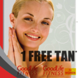 Free Tan at GoodLife Fitness