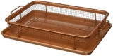 Gotham Steel Crisper Tray, Copper, 12″ x 9″