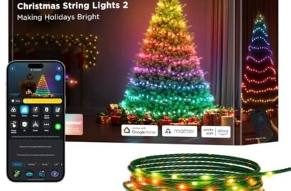 Govee Christmas Lights 2, 99FT 300LEDs RGBWIC
