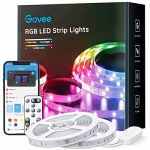 Govee LED Lights, 65.6ft Bluetooth LED Strip Lights with APP & Remote Control
