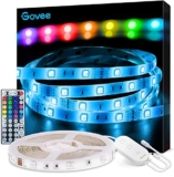 Govee LED Strip Lights, 16.4FT RGB LED Lights with Remote Control