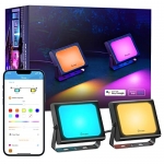 Govee Outdoor RGBIC Color Changing Smart LED Flood Lights