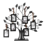 Metal Family Tree Photo Display Tree (Tabletop, Small)