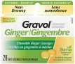 Gravol Ginger Chewable Lozenges, 20 count