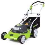 GreenWorks 12 Amp Corded 20-Inch Lawn Mower