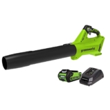Greenworks Cordless Jet Blower, Battery and Charger Included