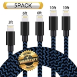 GUIGUI iPhone Charger 5Pack