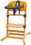 guzzie+Guss Banquet Wooden High Chair, Orange