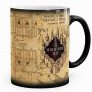 Harry Potter inspired Marauders Map Morphing Mug, color changing, 11 oz