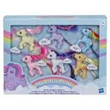 Hasbro My Little Pony Retro Rainbow Mane 6 – 80s-Inspired My Little Pony Collectable Figures