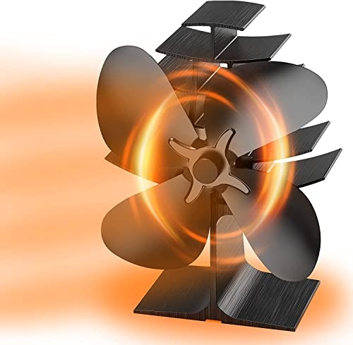 The Three Musketeers Heat Powered Wood Stove Fan