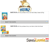 Smartsource – Heinz Baby Coupons