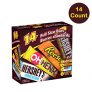 HERSHEY’s Chocolate Candy Bar Assortment, 14 Count