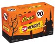HERSHEY’S Halloween Candy Assortment (Reese, Oh Henry) 90 Count