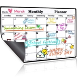 Homein Magnetic Dry Erase Calendar, 2019-2020 Monthly Planner