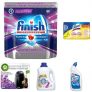 Household Bestsellers Starter Kit: Dishwashing Tabs, Disinfecting Wipes, Toilet Cleaner, Laundry, Air Care