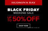 Hudson’s Bay Black Friday Sale