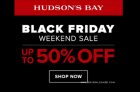 Hudson’s Bay Black Friday Sale