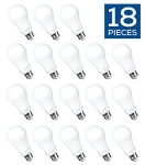 HyperSelect 14W LED A21 – 100W Equivalent LED bulb, E26 Bulb Non-Dimmable, 3000K (Soft White Glow), 1200 Lumen, Medium Screw Base, 340° Omnidirectional – (Pack of 18)
