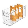 iDesign Plastic Stackable Organizer Storage Bin, Small