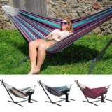 80% Off Idomeo Striped Hanging Large Hammock