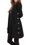 iGENJUN Women’s Long Sleeve Scoop Neck Button Side Sweater Tunic Dress