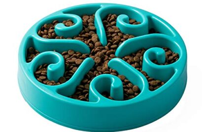 IMHAPO Slow Feeder Dog Bowl, Small