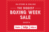 Indigo Boxing Week Sale