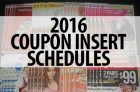 2016 SmartSource & RedPlum Insert Schedules