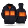 IUREK Heated Hoodie, Unisex with 7.4V 10000mAh Battery Pack