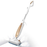 iwoly M11 Steam Mop with Handle Switch, White and Golden