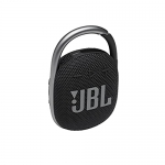 JBL Clip 4 Waterproof Portable Bluetooth Speaker, Black