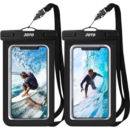 JOTO IPX8 Waterproof Phone Pouch, 2 Pack
