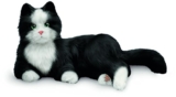 JOY FOR ALL Ageless Innovation Companion Pets | Black & White Tuxedo Cat